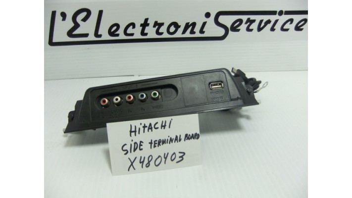 Hitachi X480403 side terminal board .